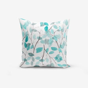 Obliečka na vankúš s prímesou bavlny Minimalist Cushion Covers Leaves, 45 × 45 cm