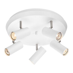 Biele stropné svietidlo Markslöjd Torino Ceiling White 5L