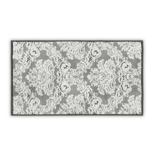 Sivý bavlnený uterák 40x71 cm Damask – Foutastic