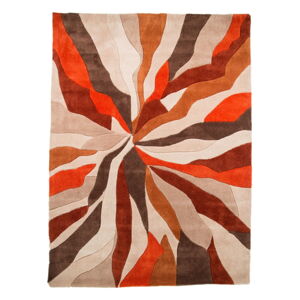 Oranžový koberec Flair Rugs Splinter, 160 x 220 cm