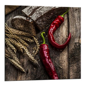 Obraz Styler Glasspik Peppers 2 A, 20 × 20 cm