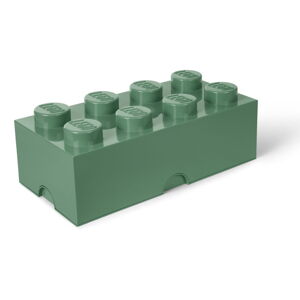 Kaki zelený úložný box LEGO®