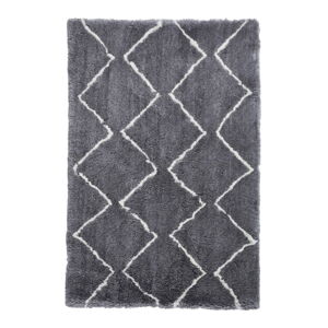 Sivo-béžový ručne tuftovaný koberec Think Rugs Morocco Grey & Cream, 200 × 290 cm