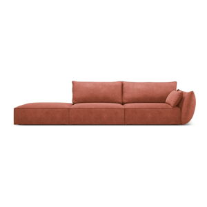 Červená rohová pohovka Vanda - Mazzini Sofas