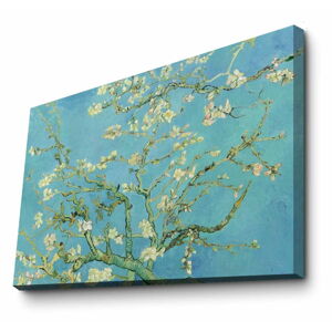 Nástenná reprodukcia na plátne Vincent Van Gogh Almond Blossom, 100 × 70 cm