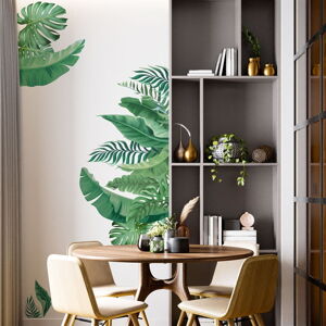 Samolepka na stenu 60x90 cm Tropical Leaves - Ambiance