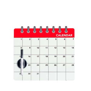 Magnetická tabuľa na chladničku Balvi Calendar