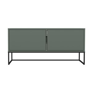 Sivozelený TV stolík 118x57 cm Lipp - Tenzo