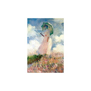 Reprodukcia obrazu Claude Monet - Woman with Sunshade, 70 x 45 cm