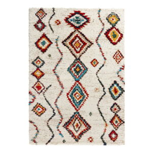 Krémovobiely koberec Mint Rugs Geometric, 120 x 170 cm