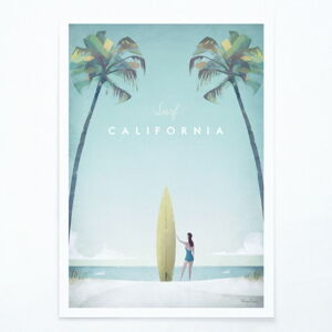 Plagát Travelposter California, A3