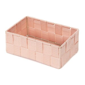 Ružový kúpeľňový organizér Compactor Stan, 18 x 12 cm