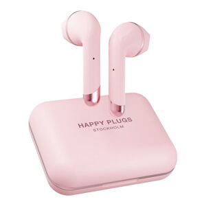 Ružové bezdrôtové slúchadlá Happy Plugs Air 1 Plus