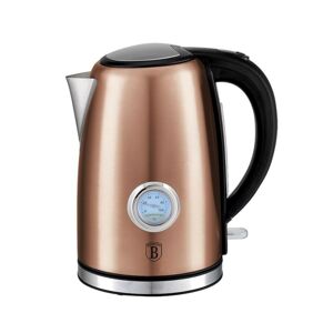 Berlinger Haus Rýchlovarná kanvica s termostatom Rosegold Metallic Line, 1,7 l