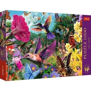 Trefl Puzzle Premium Plus Čajový čas: Záhrada kolibríkov, 1000 dielikov