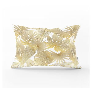 Dekoratívna obliečka na vankúš Minimalist Cushion Covers Gold Leaf, 35 x 55 cm