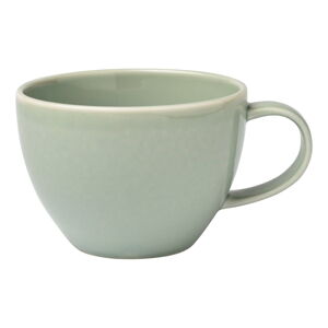 Tyrkysovomodrá porcelánová šálka na kávu Villeroy & Boch Like Crafted, 247 ml