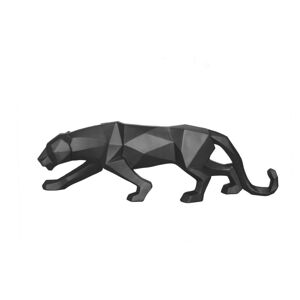 Matne čierna soška PT LIVING Origami Panther