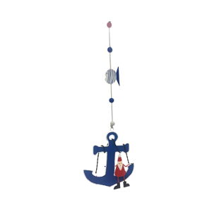 Závesná vianočná dekorácia Anchor with String Santa - G-Bork