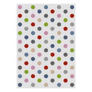 Koberec Universal Norge White Dots, 57 × 110 cm