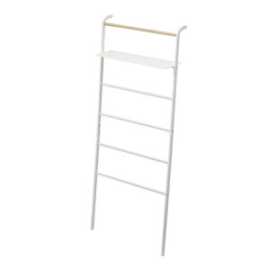 Biely vešiak s poličkou YAMAZAKI Tower Ladder