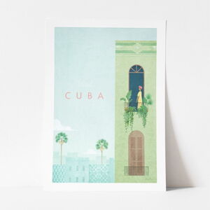 Plagát Travelposter Cuba, A2