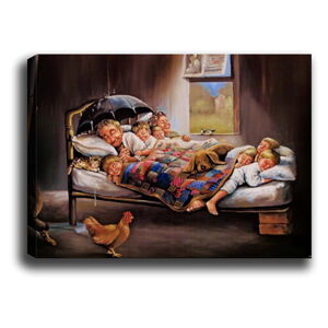 Obraz Tablo Center Happy Family, 70 × 50 cm