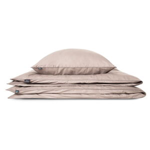 Obliečka na perinu na jednolôžko WeLoveBeds Beige, 155 × 200 cm