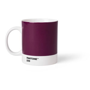 Tmavofialový hrnček Pantone, 375 ml