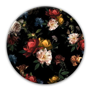 Nástenná dekorácia Styler Glas Ringart Baroque, ø 70 cm