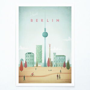 Plagát Travelposter Berlin, A2